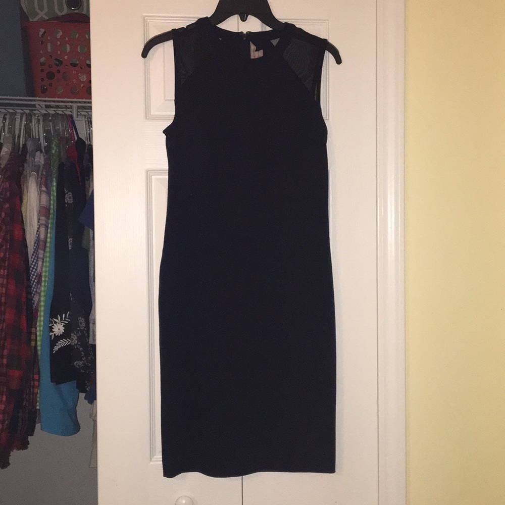 Navy Blue Banana Republic Dress